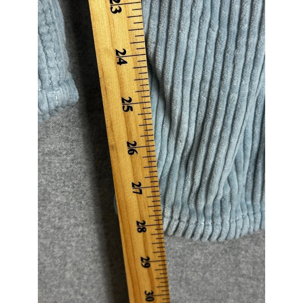 Levis 514 Corduroy Pant Mens 34x30 (fits 33X28) Light Blue Wide Whale Straight